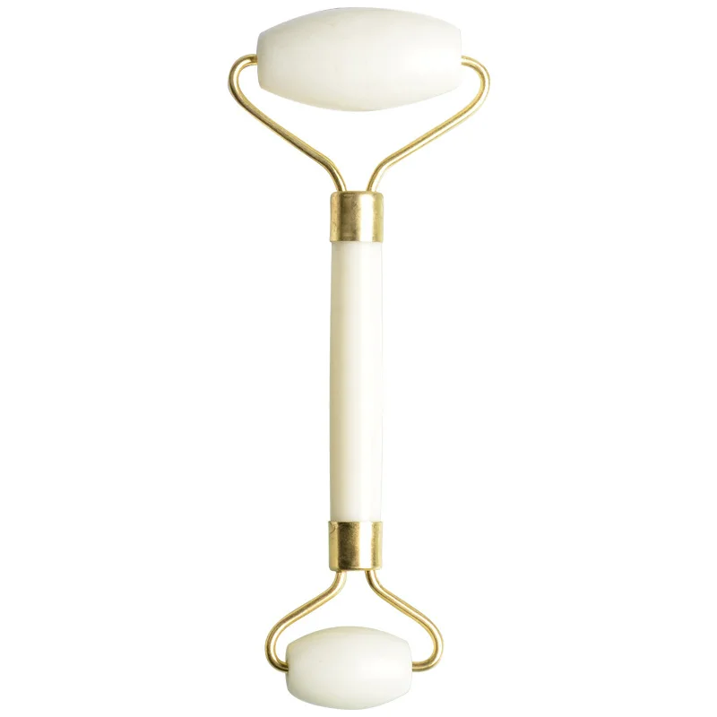 High Quality Jade Roller Facial Massager For Neck And Face White Jade Roller For Home Use
