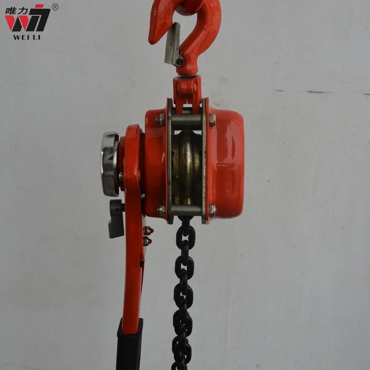 High Quality 3 Meter 250 kg 750 kg 2 Ton 5 Ton  Proof Hand Lever Pulley Chain Block Hoist