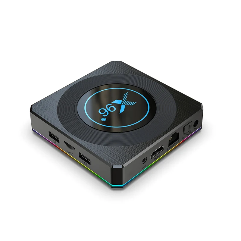 Amlogic s905x4 Android 11 tv box X96 X4 smart High speed HD Support 4k 8k set top box android tv box