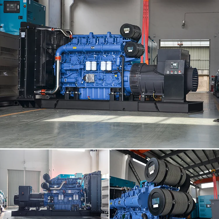 CE ISO Certificate yuchai YC6C1660-D31 genset silent 1250kva diesel generator set 1000kw
