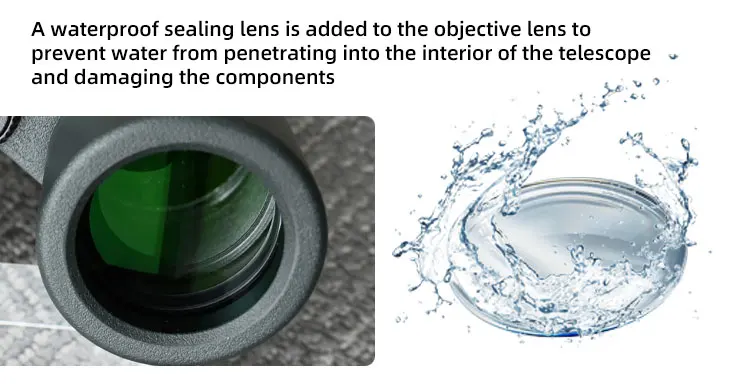 China Professional Nitrogen ED Binoculars 8x32 10x32 Waterproof Telescope Ed Binoculars for Sightseeing Hiking