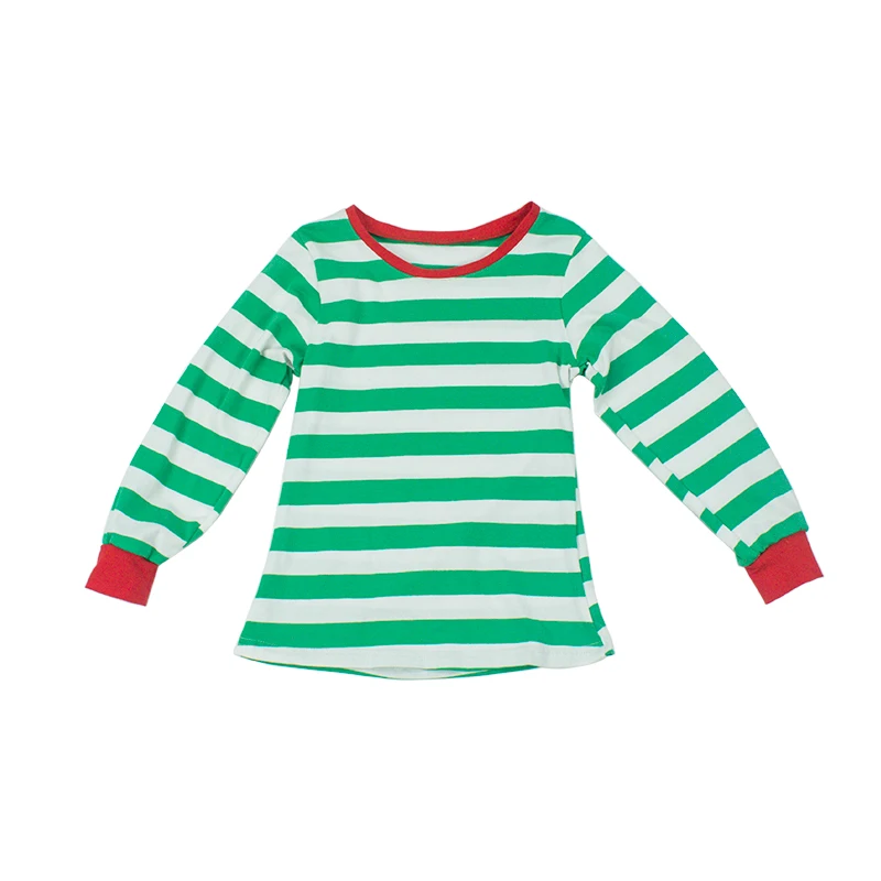 
Wholesale Guangzhou Baby Clothes Stripped Cotton Top Kids Autumn Clothes 