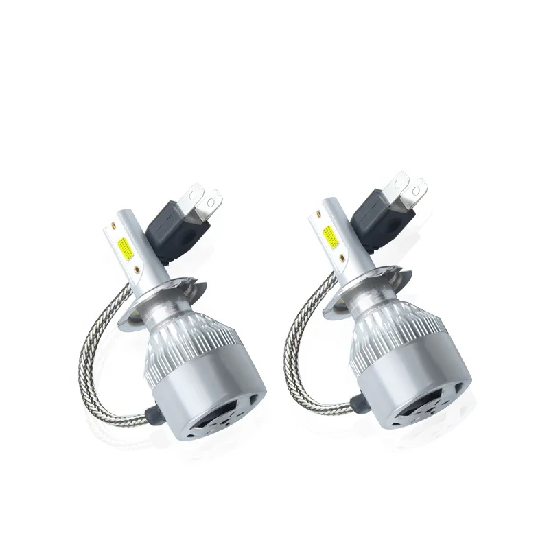 RUTENSE C6 super bright led headlights 36W led bulb 9005 9006 led lighting system for cars COB chip car led head lamp