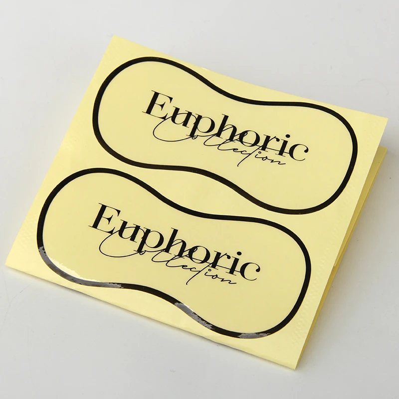 swimsuit liner plastic clear custom printing protection hygiene sticker