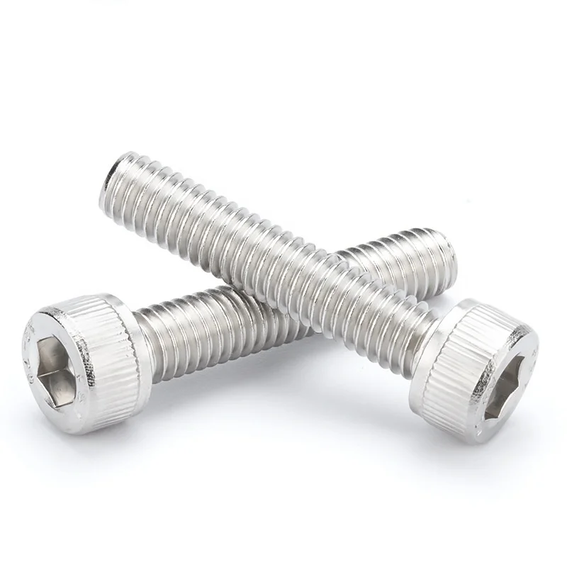 Stainless Steel M4 M5 M6 M8 Hex Cap Head Allen Hexagon Socket Cylinder Head Screw