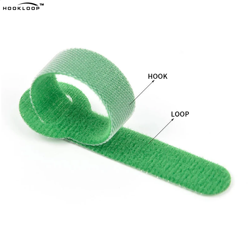 Factory Free Samples Hook And Loop Cable Ties Multi-Purpose Self-Locking Nylon Cable Ties for Home Office Garden Workshop