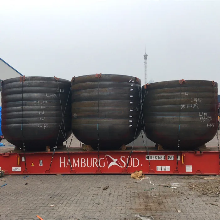 Cold forming elliptical head asme dish head for pressure vessel