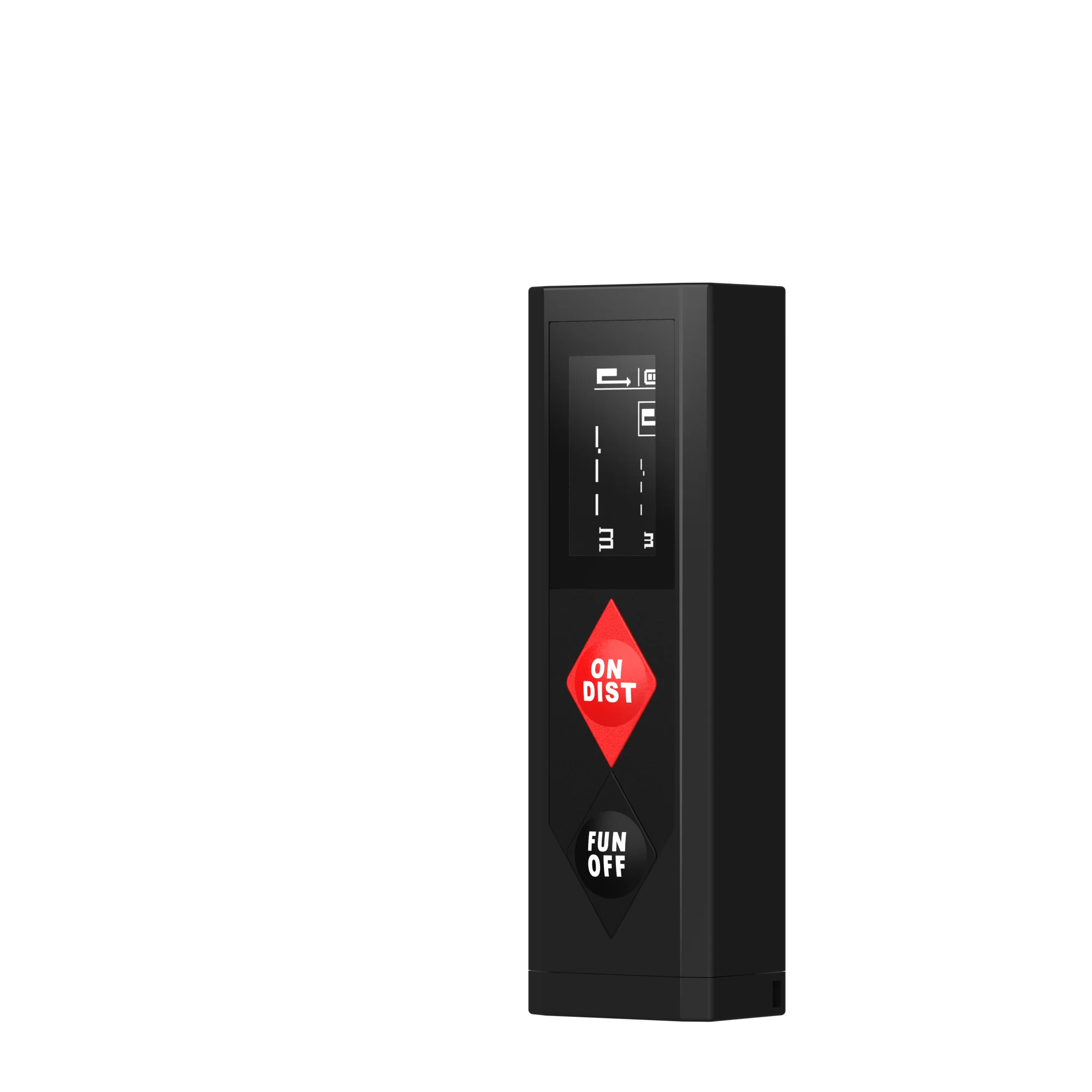 indoor M/In/Ft Unit switching laser distance meter Pythagorean Mode digital measuring tape laser distance meter Measure Dis