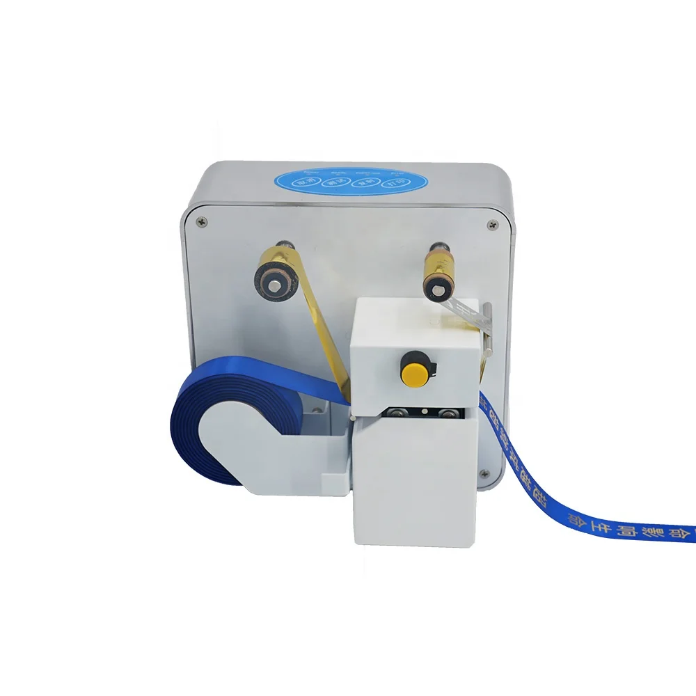 Automatic Satin Roll Ribbon Printer Manufacture High Curling Ribbon Cetin Ribbon And Label Printer Machine