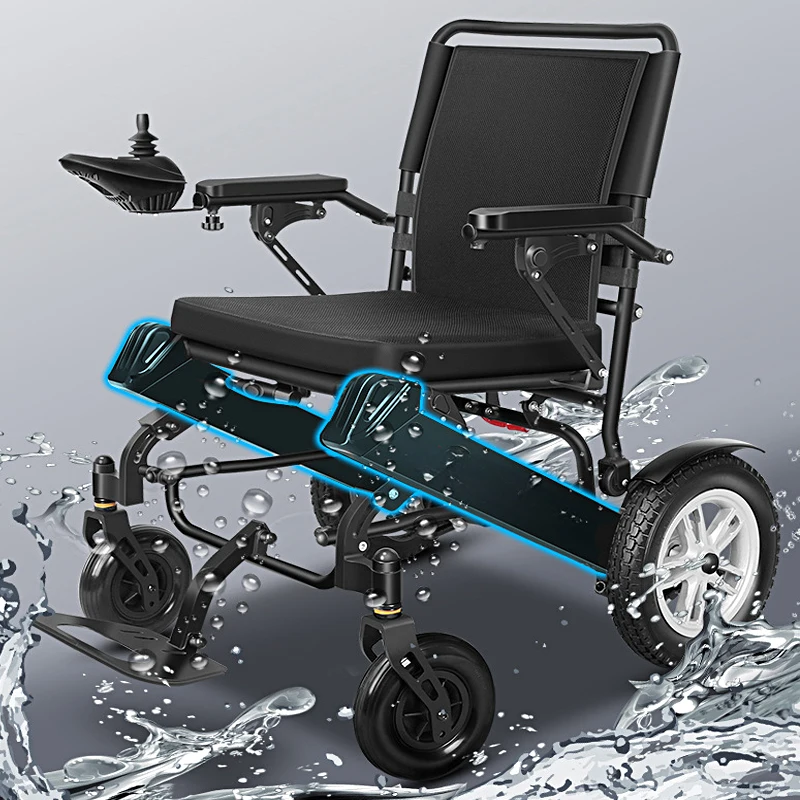 Electric Wheelchair Intelligent Automatic Portable Folding Elderly Mobility Scooter For The Elderly