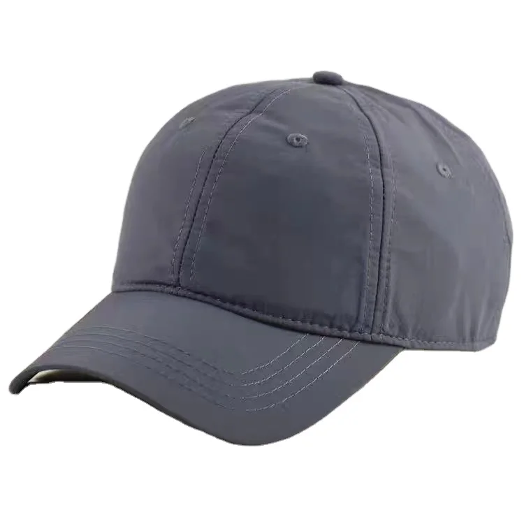 cotton 6 panel curved brim baseball cap accept custom logo 2023 products