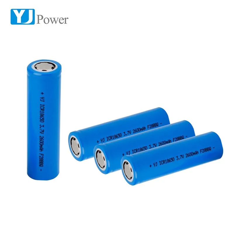 Li-ion cylindriacl battery 2200mAh 3.7v 18650 li ion rechargeable battery for smart equipments