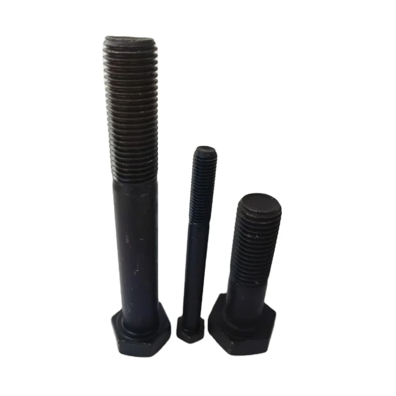 Black Heavy Hex Structural Bolts ASTM A325 Bolt Steel Structural Bolt A325