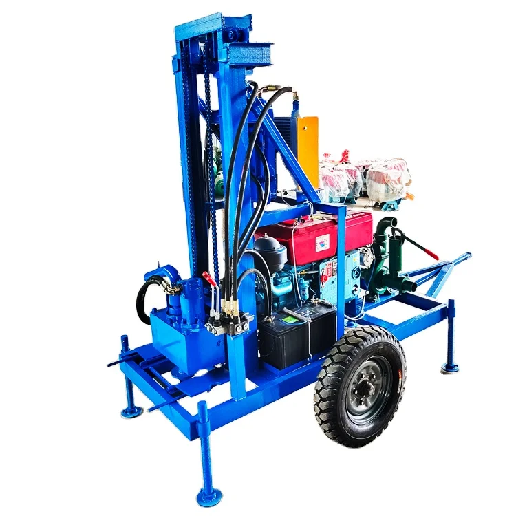 HongRun hot sell 150m drill rig machine Easy to use and easy to operation.