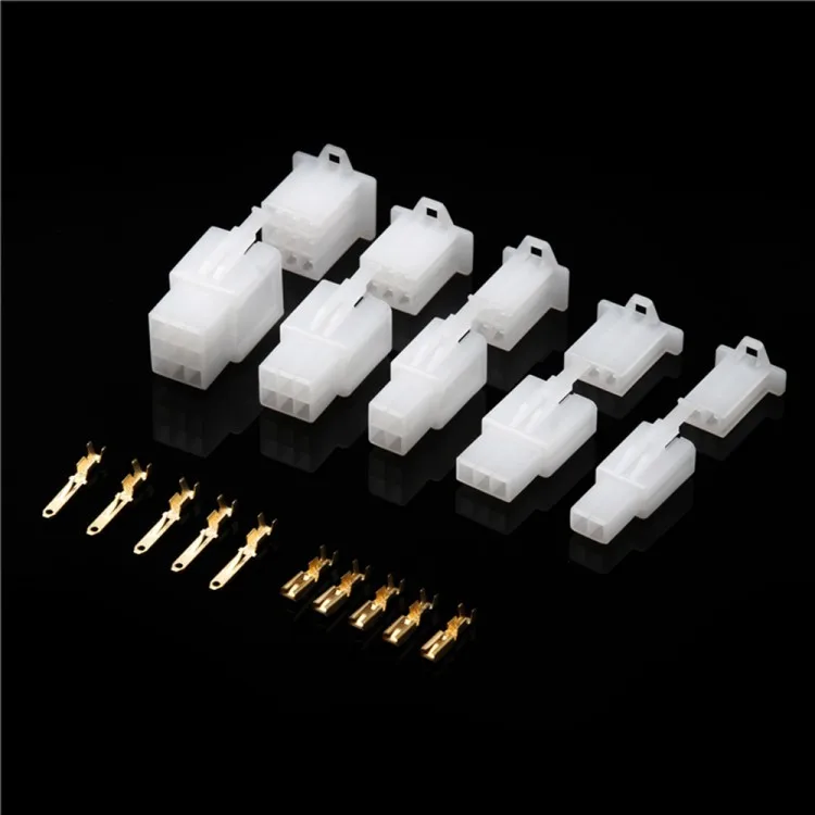 580PCS Car Moto 50Sets Auto Electrical 2.8mm 2 3 4 6 9 Pin Wire Cable Connector Terminal with Storage Box