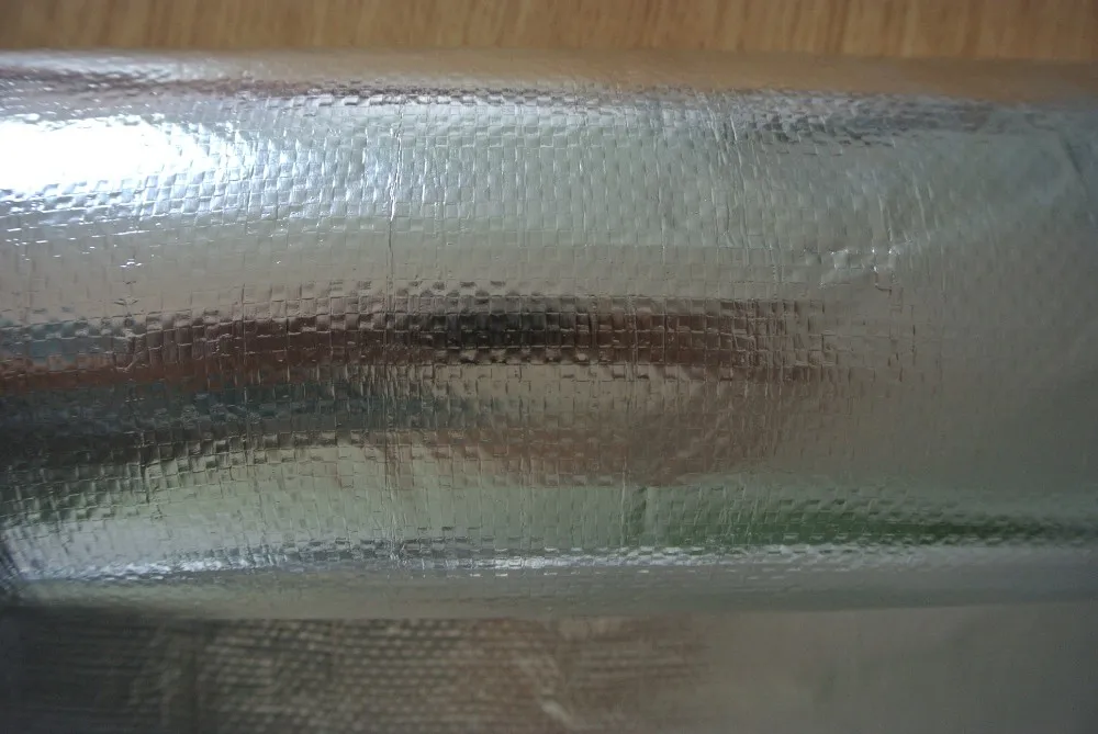 Reflective Foil Insulation Coated with Woven Fabric Radiant Barrier