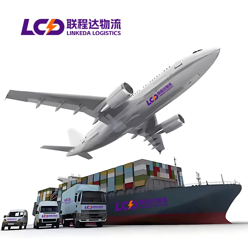 LINKEDA Logistics China To USA Professional Transportation Alibaba Freight Forwarder Door to Door Sea Shipping Agent