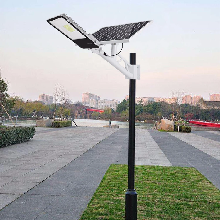 DAWN Solar Outdoor Lights Waterproof Solar Lamp Street Lamp With Remote Road Brightness 100W 150W 200W For Garden Yard