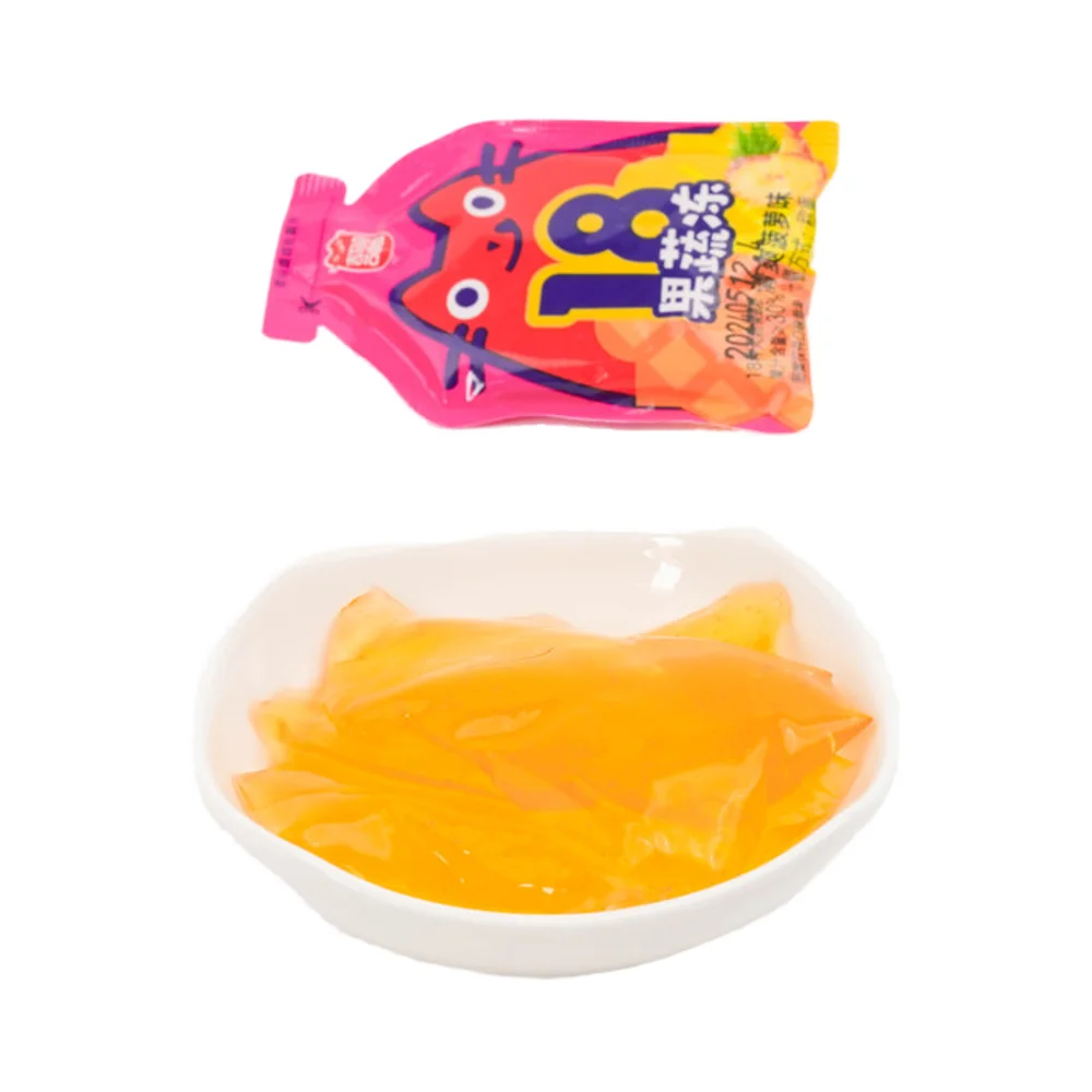 Healthier Fruit and Vegetable Jelly Free from Hydrogenated Coconut Oil Packaged in Bulk
