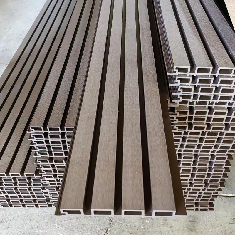 Co-extruded Wpc Wall Panels Modern WPC Exterior Wall Cladding the Great Wall Siding Ceiling Panel Outdoor Fence