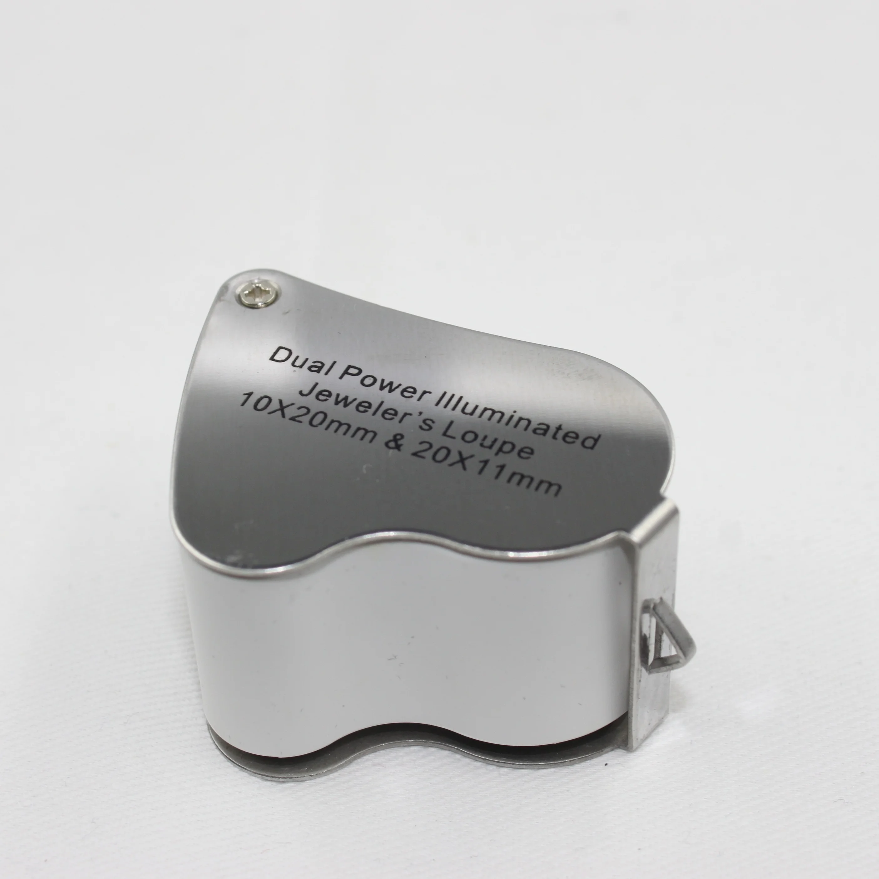 TH-600116 10X/20X со светодиодной подсветкой освещенные Ювелиры глаз Оборудование для ремонта часов и ювелирных изделий с Ювелирная Лупа камней камни марки монеты часы
