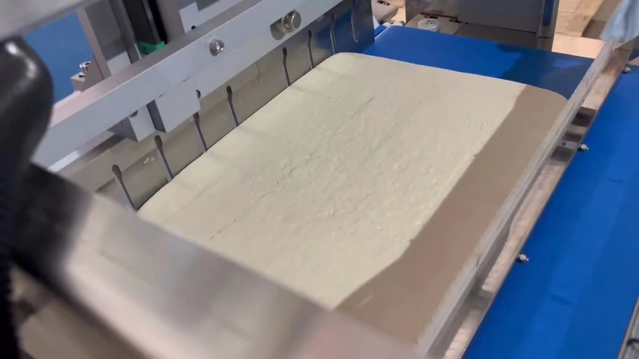 Wanli Group Ultrasonic Automatic Products Machine Fish Tofu Cutting Machine