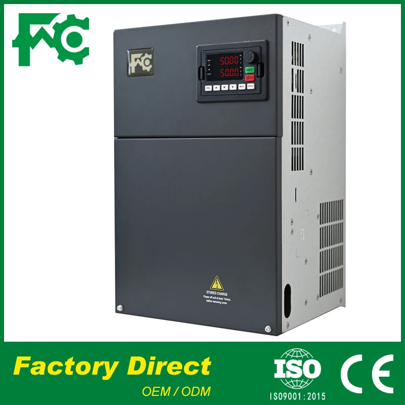 Manufacturer of three-phase AC frequency converter 0.75kw ~500kw variable frequency drive variador de frecuencia
