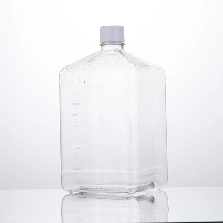 Laboratory Chemicals Liquid Container 2L 5L 10L 20L Plastic Disposable Liquid Storage Bottle