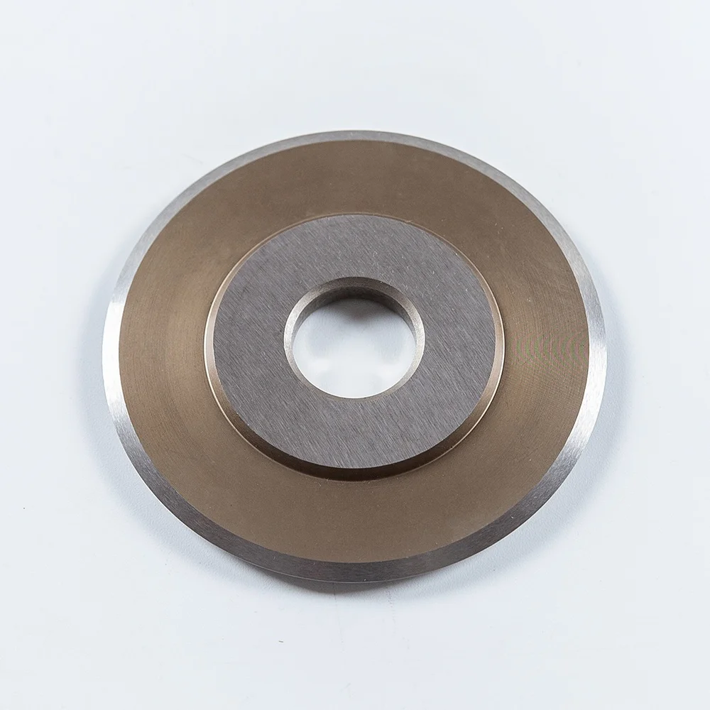 High Precision Hardened Chrome Alloy Fast Cutting Crush Cutter Score Slitter Blade for Paper Foil