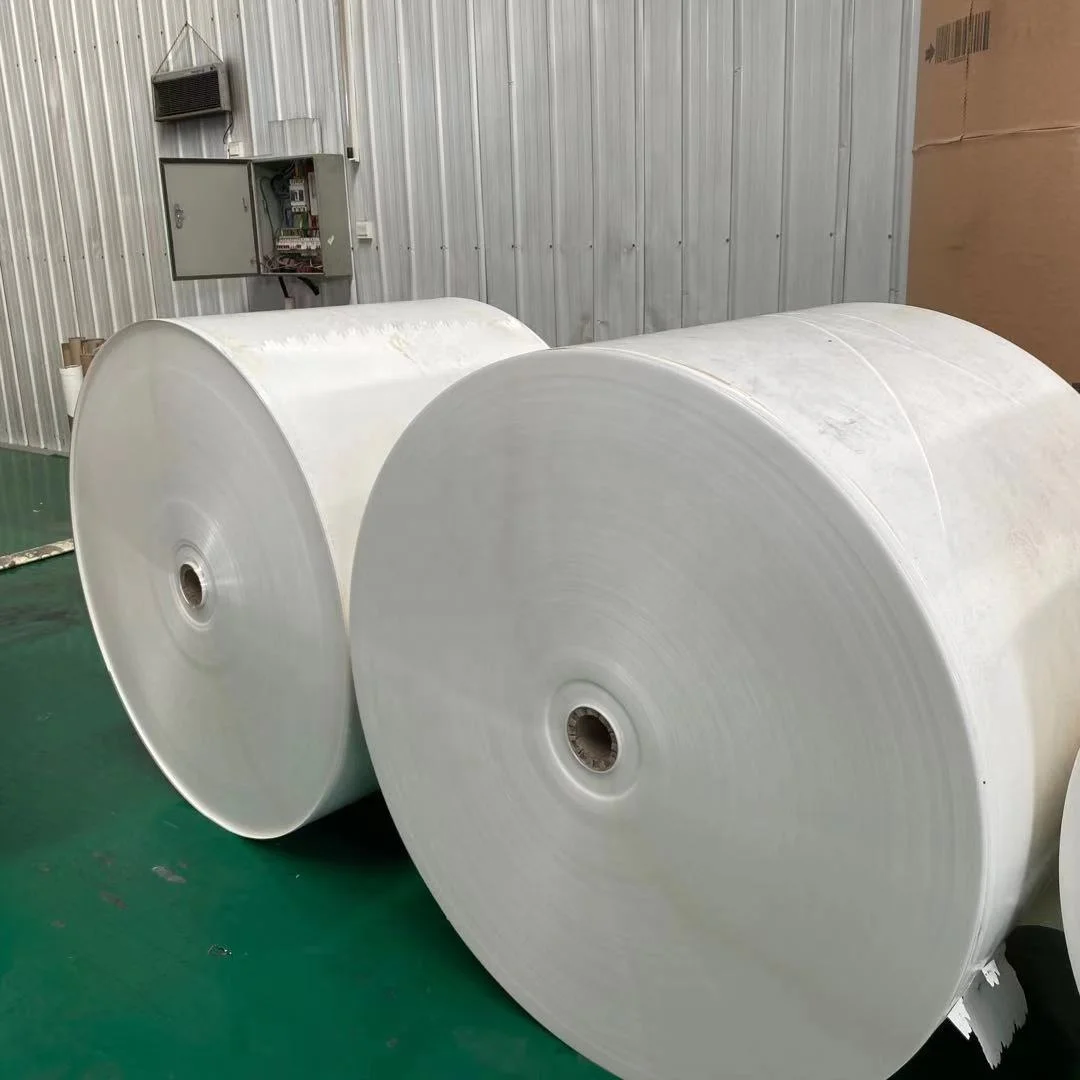 
PE coated food grade kraft paper roll PE coated paper in roll 