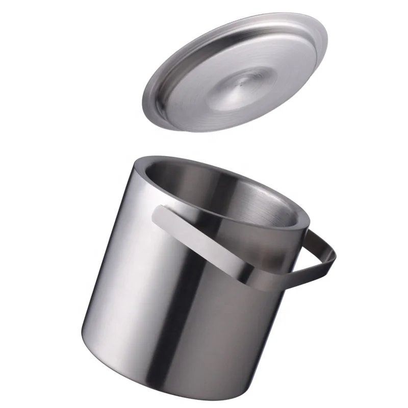 High quality double wall  stainless steel ice bucket for catering
