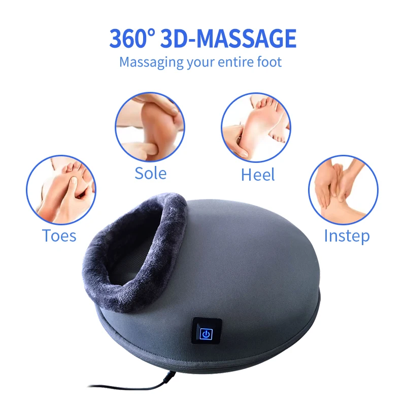 Hot Selling Foot Massage Machine Shiatsu Deep Shiatsu Foot Massager With Heat  for Home Office