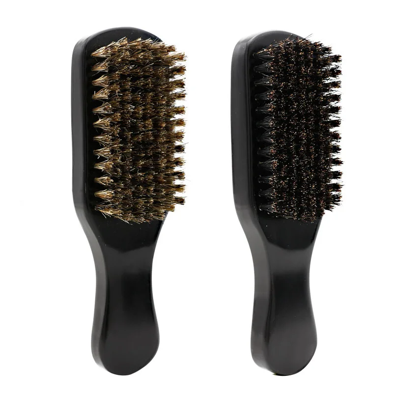 
wholesale best selling long handle custom beard brush boar beard brush black shave brush 