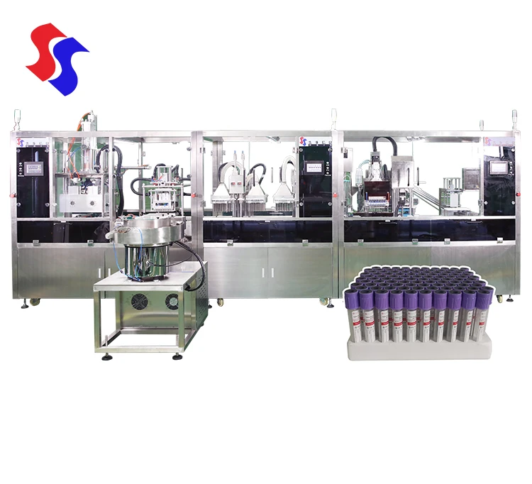 Blood Collection Sample Tube Machine Vacutainer Automatic Machine