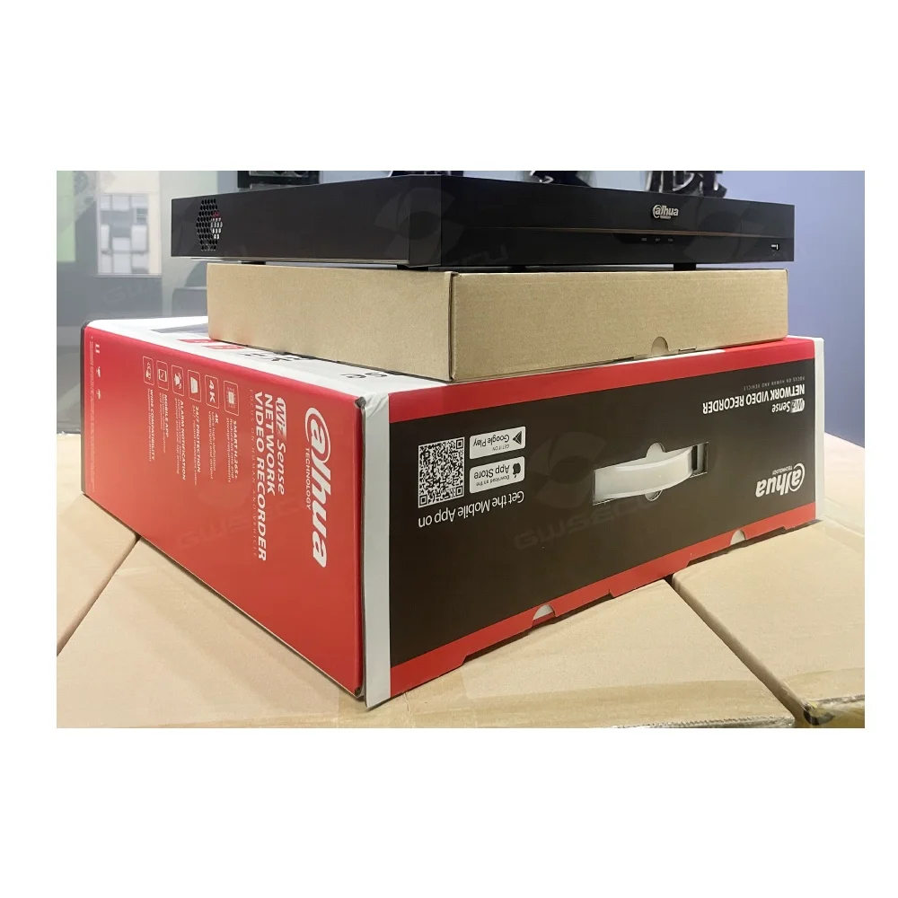 2024 New 32ch 8HDD 384Mbps incoming/recording bandwidth Face Recognition ANPR 4K H.265 NVR Dahua 32 channel NVR5832-XI