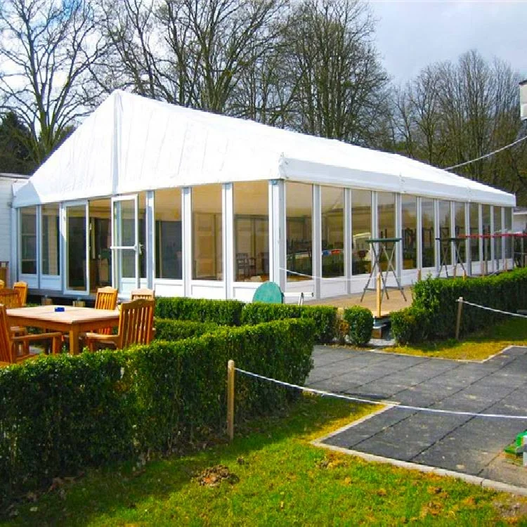 10x15m Outdoor Glass Wall Party Event Marquee Aluminum Wedding Tent For Sale
