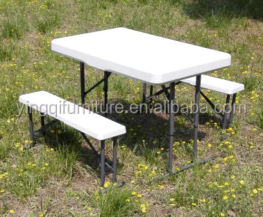 Wholesale Folding Portable Plastic Outdoor Picnic Party Dining Table