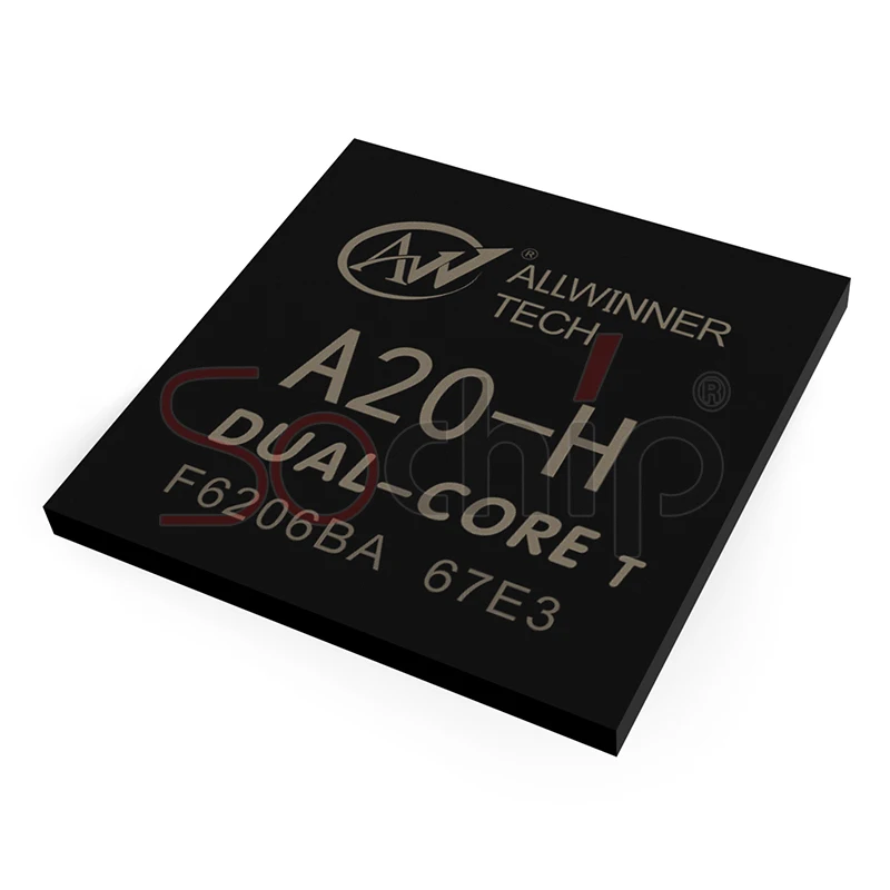 2022 Original new ALLWINNER A20-H  BGA441 dual-core CPU processor chip set tablet firmware