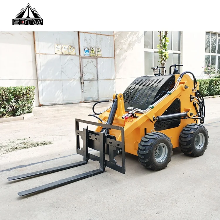 New model mini loader skid steer Chinese suppliers TW480 1200KG skid steer loader Hydraulic Skid Steer Loader For Sale