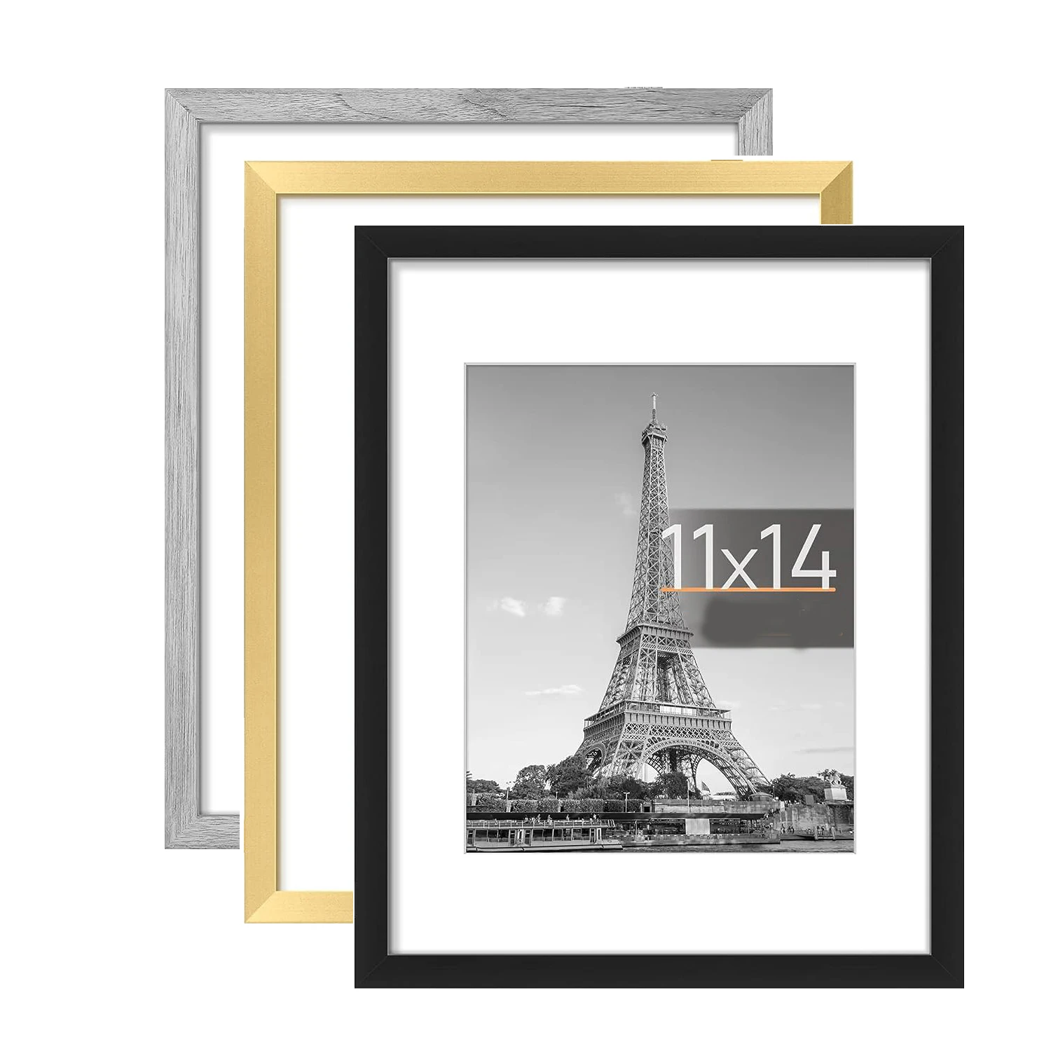 11x14 фоторамка с ковриком дисплей фотографии 8x10 без коврика настенная галерея