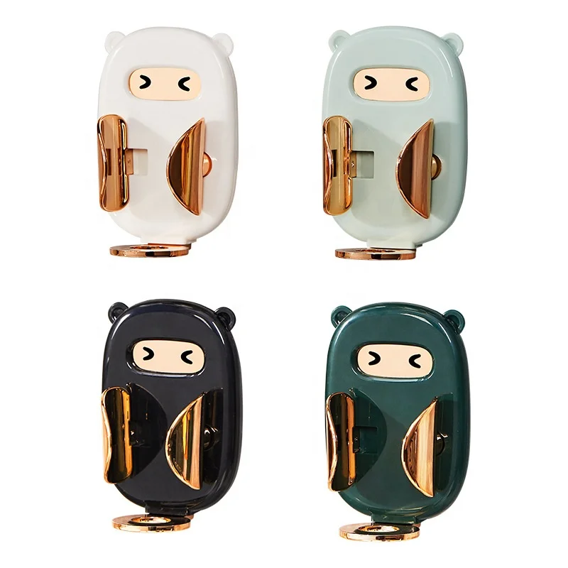 Bathroom Organizer Accessories Electric Toothbrush Holder Wall Mounted Self-adhesive Shelf Stand Toothbrush Holder