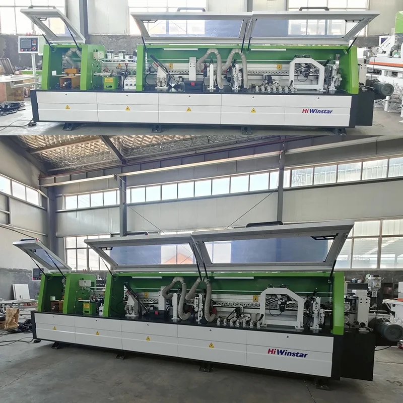 WS828B woodworking full automatic mdf corner rounding edge bander edge banding machine