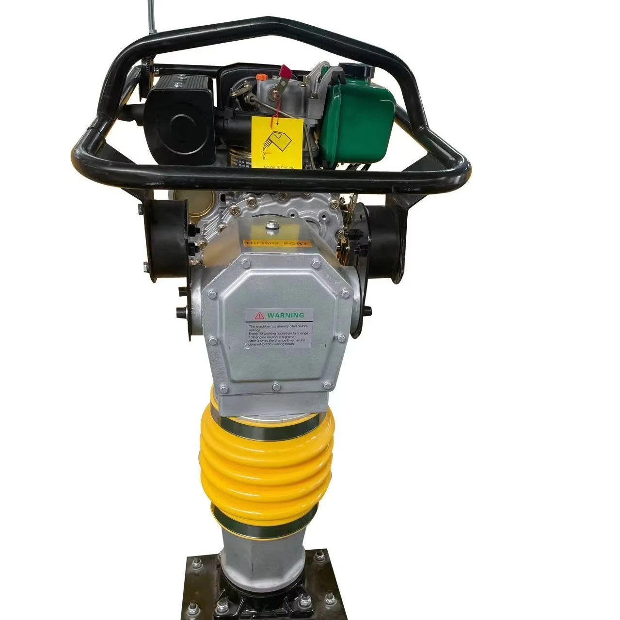 CE Wholesale Factory 5.5hp 100kg diesel Engine Tamping Rammer Compaction Machine Hand Compactor Rammers