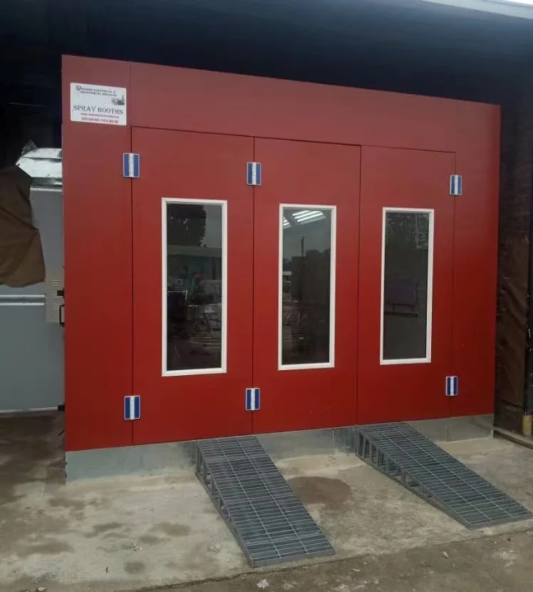 Best quality customised Car paint room Spray Booth Europe CE standard Car paint oven