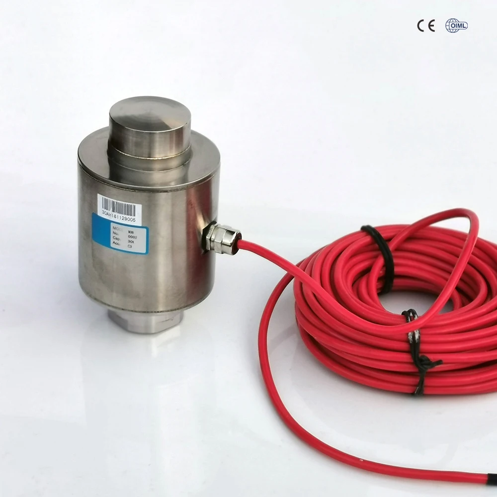
OIML Approved Canister Compression Column Load Cell 30 ton for Weighbridge 