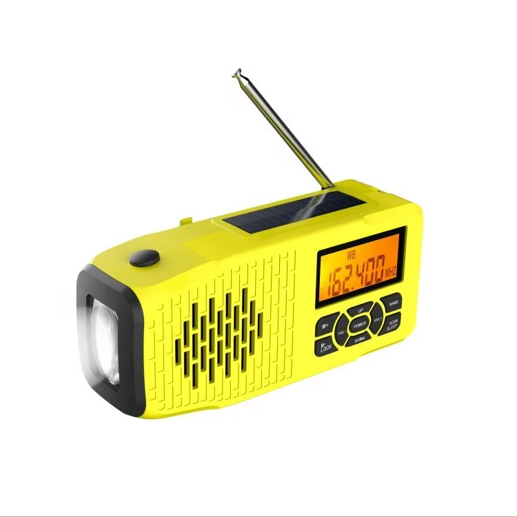 XSY-098D Portable Rechargeable Fm Crank Am Hand Winding Sw Marine Dynamo Player Solar Micro Mini Weather Radio