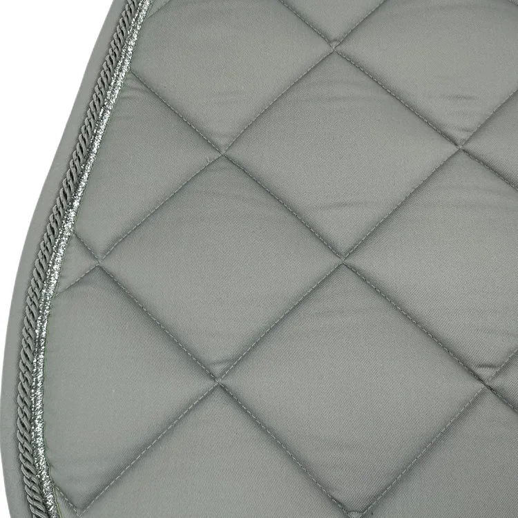 Supplier top quality english western equestrian dressage sheepskin satin pads saddles for horses racing