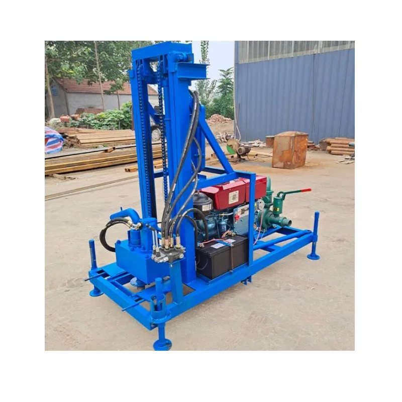maquina de drill wel l drill pipe air compressor drilling rigs for water well