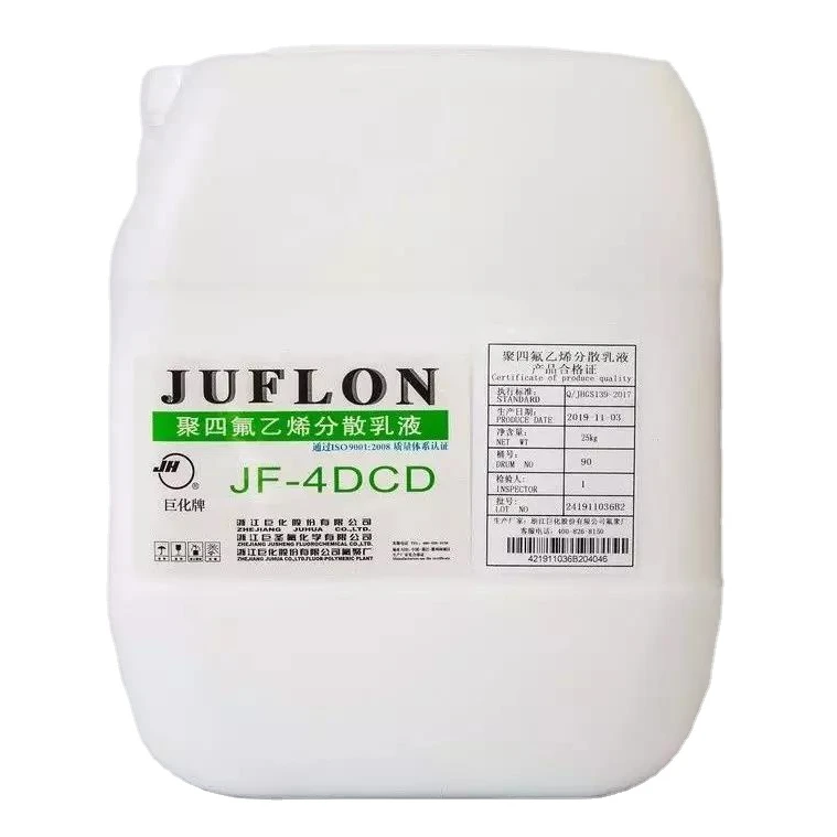 Wholesale PTFE dispersion Polytetrafluoroethylene liquid for Impregnation of glass fiber, asbestos, non-stick coating PFOA free