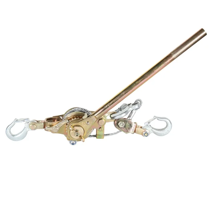 Высококачественный Съемник с храповым механизмом 3T, ручной Съемник из стальной проволоки для затяжки проводов, 3 крючка, электрический инструмент для затяжки кабеля